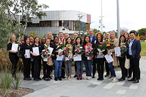 A group photo with the community support in the city of Greater Dandenong.
